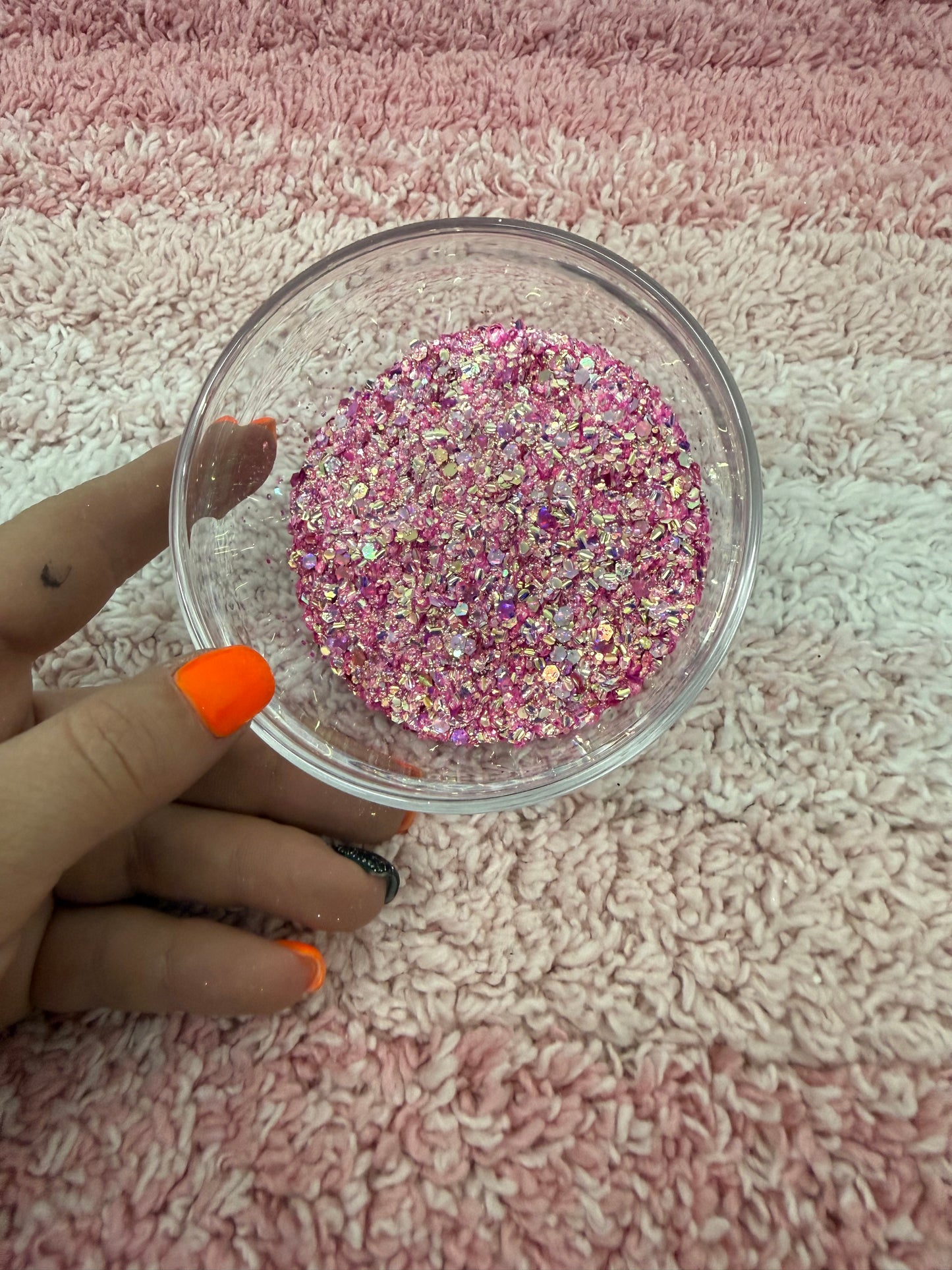Jeweled Raspberry - Chunky Mix Glitter