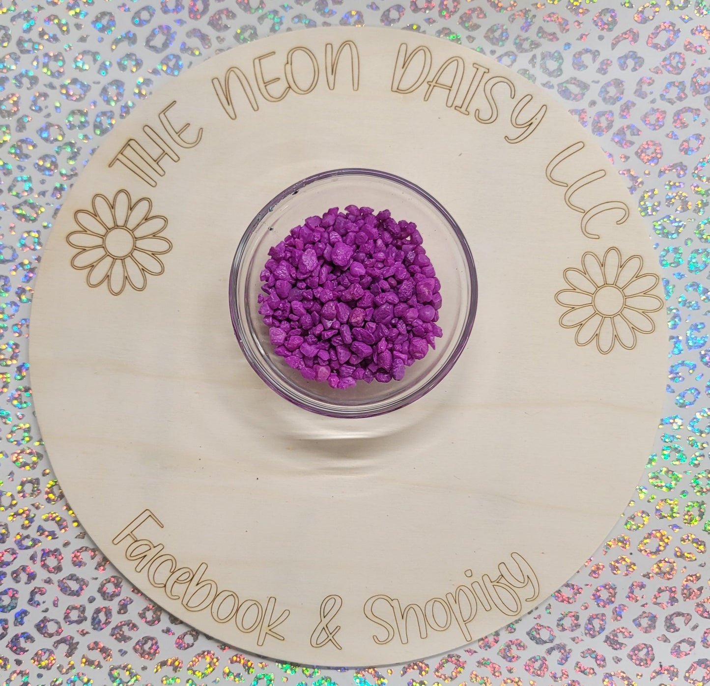 Neon Purple Rocks