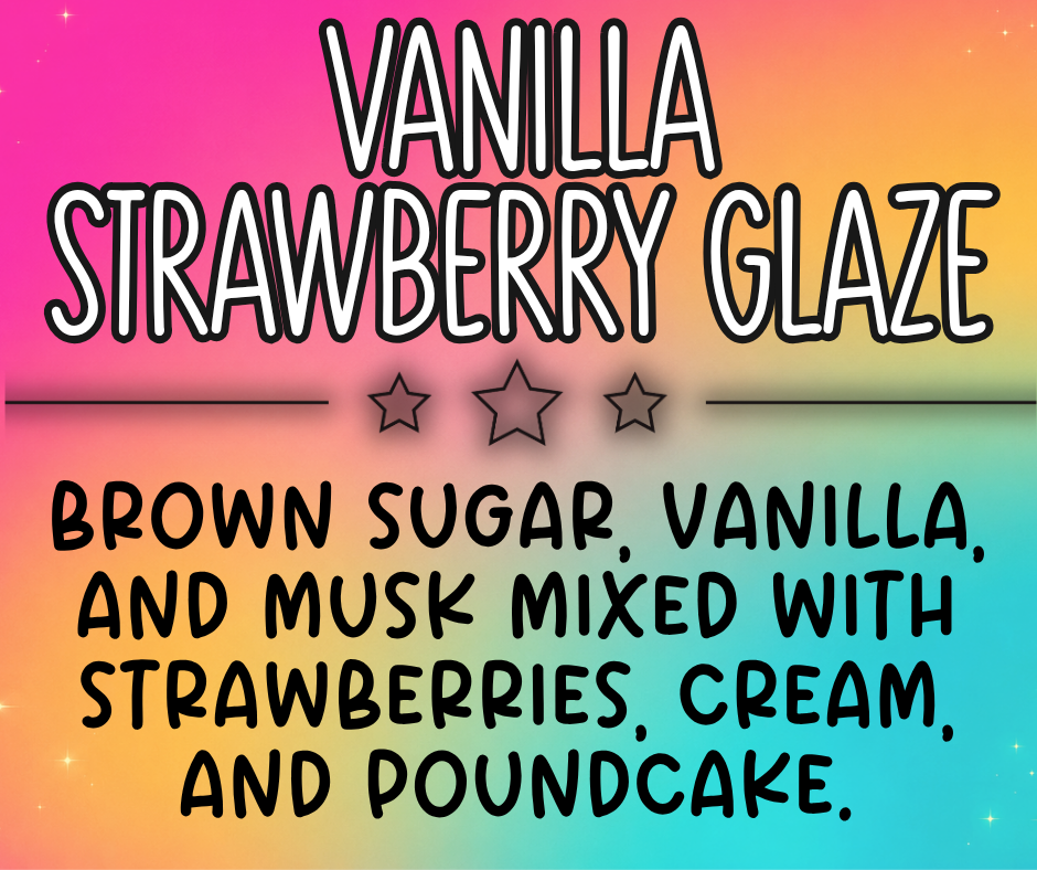Vanilla Strawberry Glaze