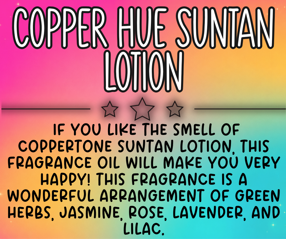 Copper Hue Suntan Lotion