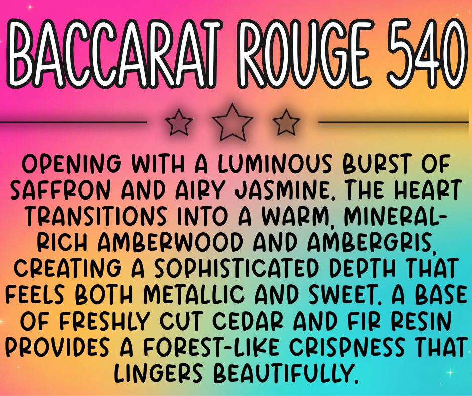 Baccarat Rouge 540 Type