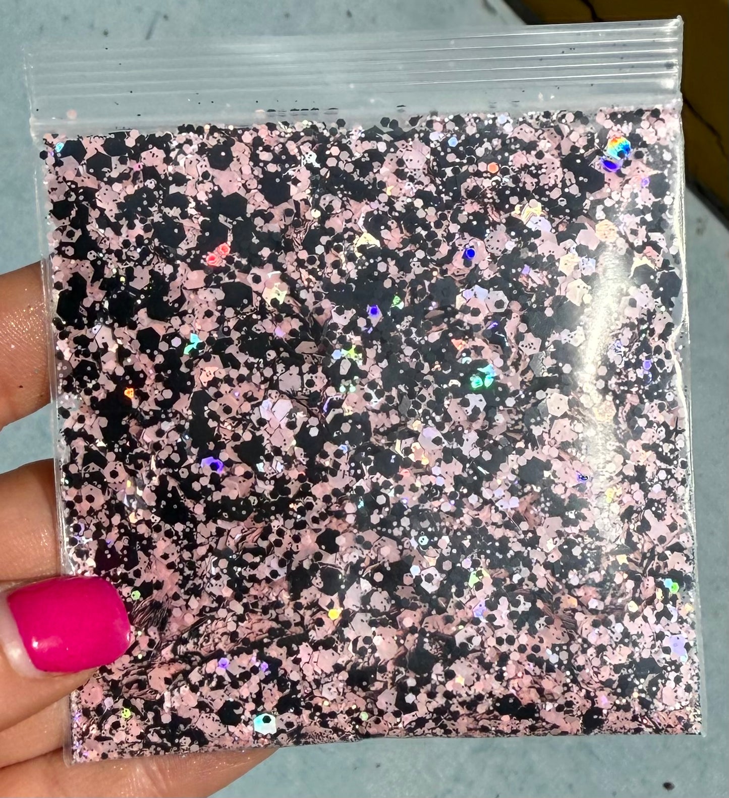 Pink Punchline (Kayla's Mix) - Chunky Mix Glitter
