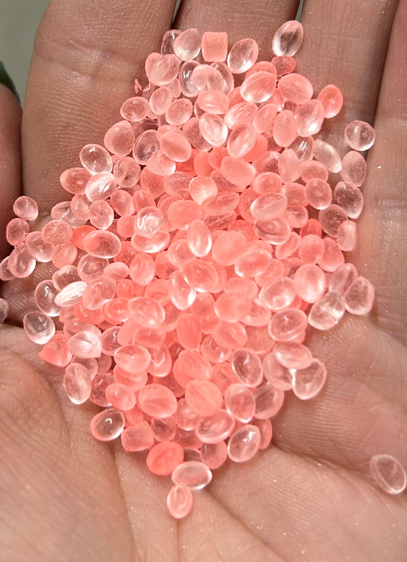 Coral/Orange- Glow in the Dark Powder