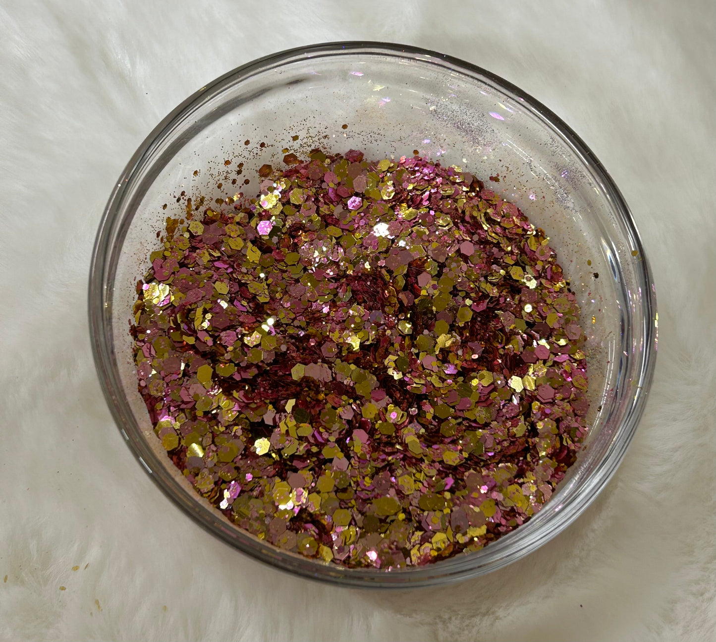 Pink Nutcracker - Chunky Mix Glitter