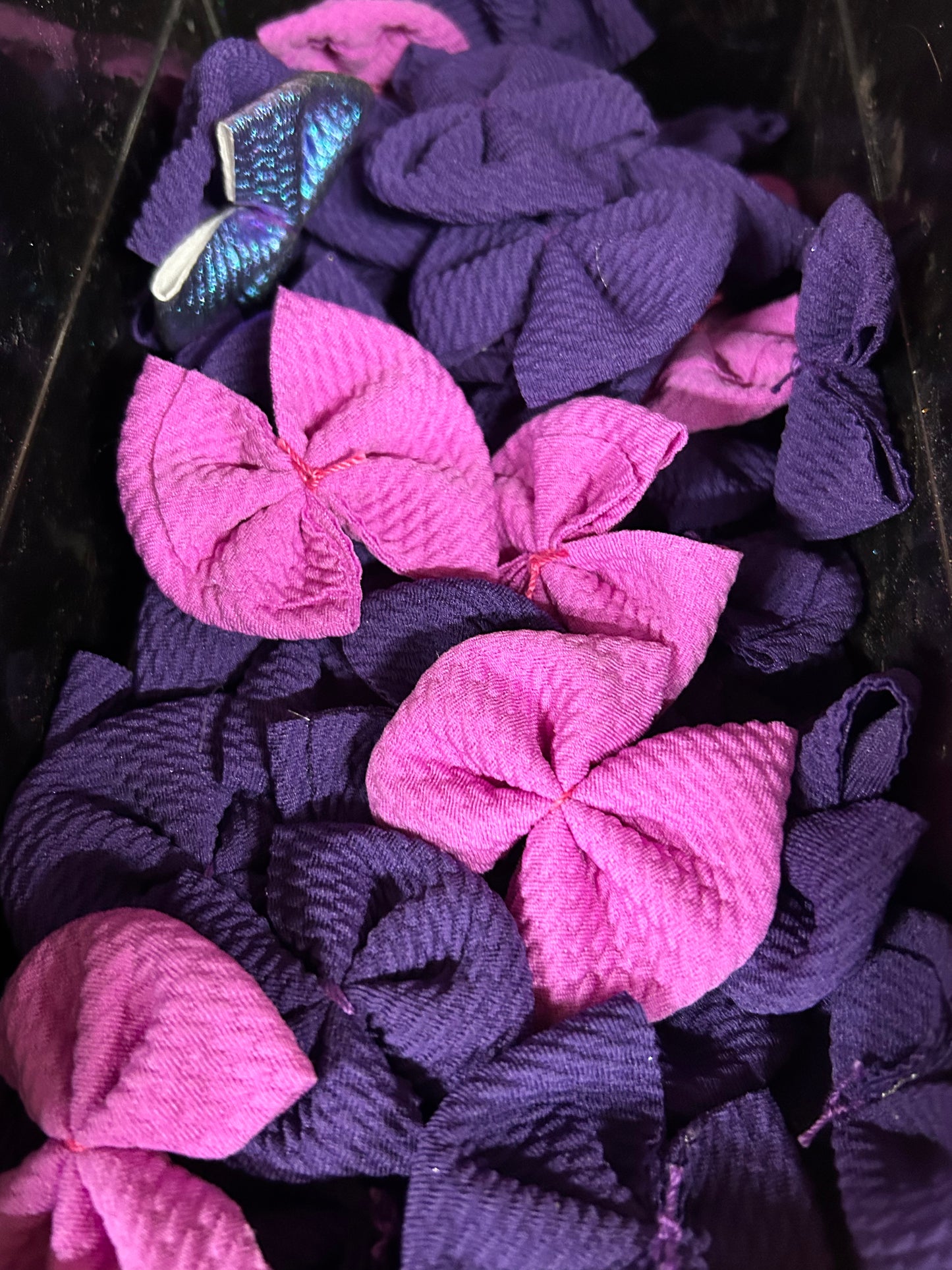 Purple Mix- Bullet Bow