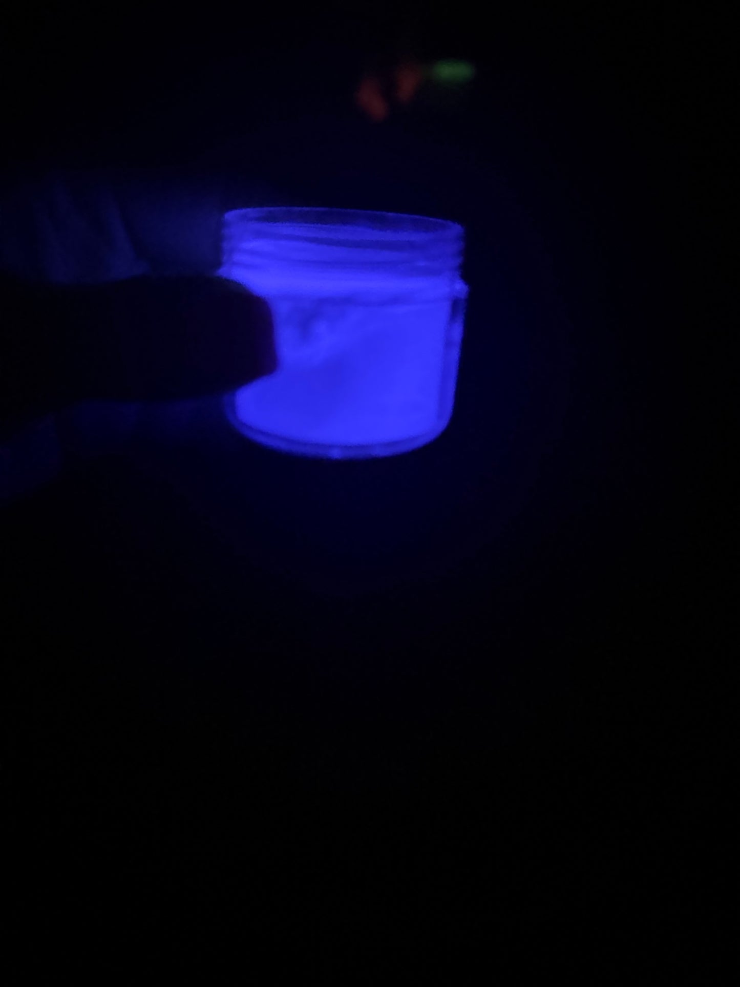 White/ Purple- Glow in the Dark Powder