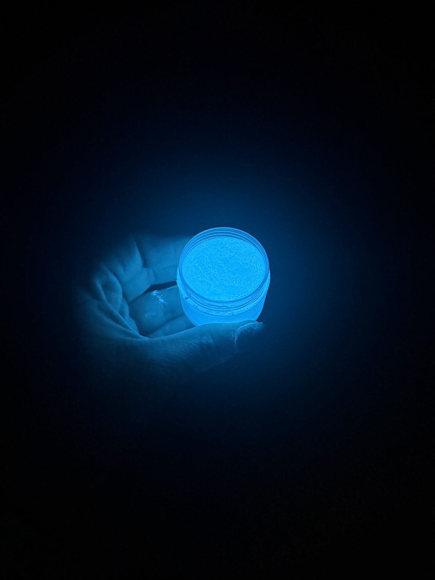 White/ Blue- Glow in the Dark Powder