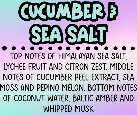 Cucumber & Sea Salt