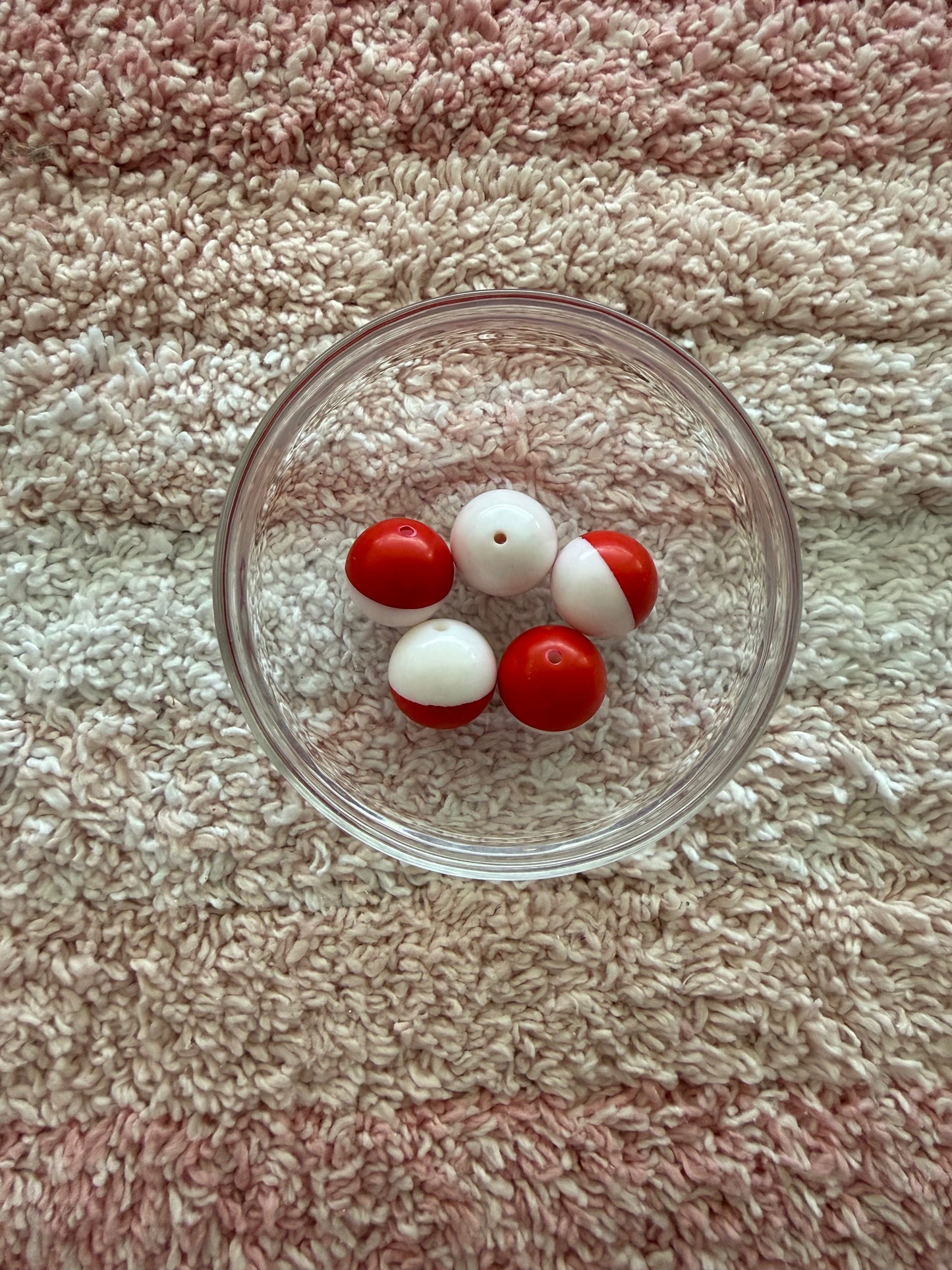 20mm Bobber Bubblegum Beads (5 Beads In A Pack)