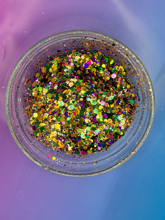 Mardi Gras - Chunky Mix Glitter