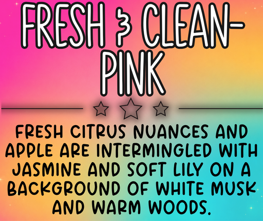 Fresh & Clean - Pink