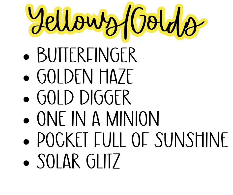 Glitter Dust Sample Bundles