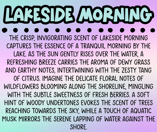 Lakeside Morning
