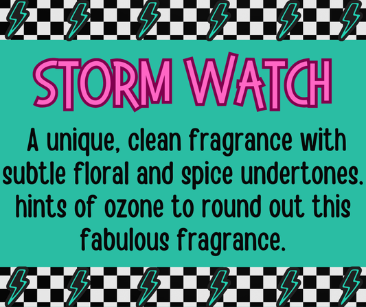 Storm Watch **RETIRING SOON** FINAL STOCK!