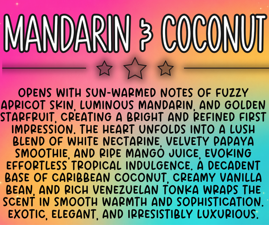 Mandarin & Coconut **RETIRING SOON**