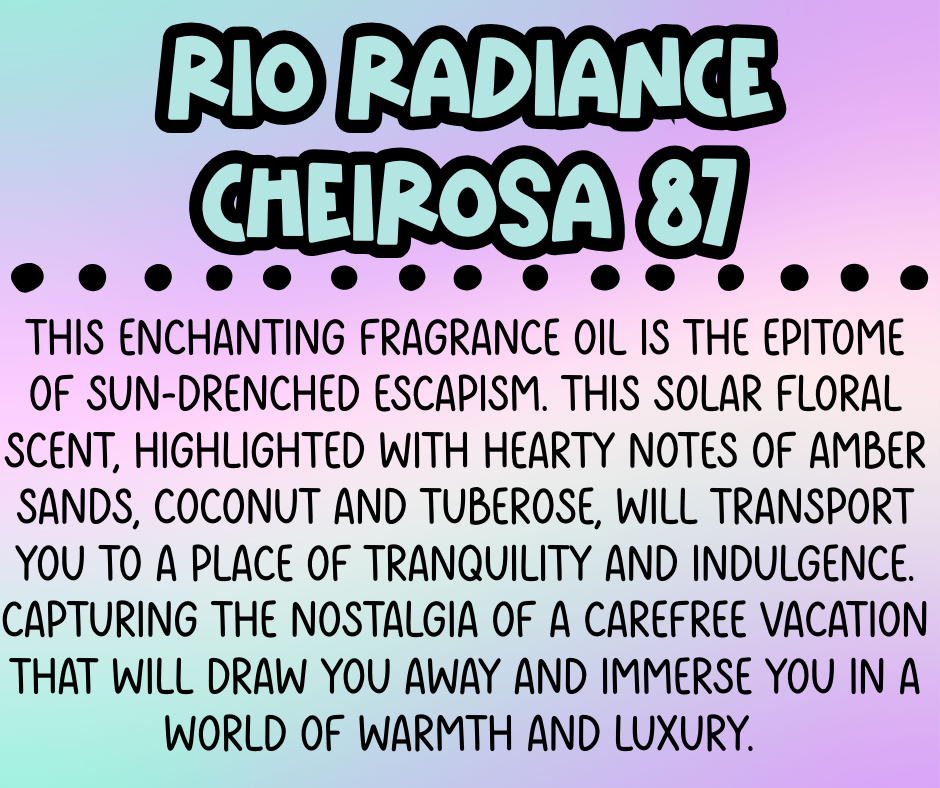 Rio Radiance *FINAL STOCK*