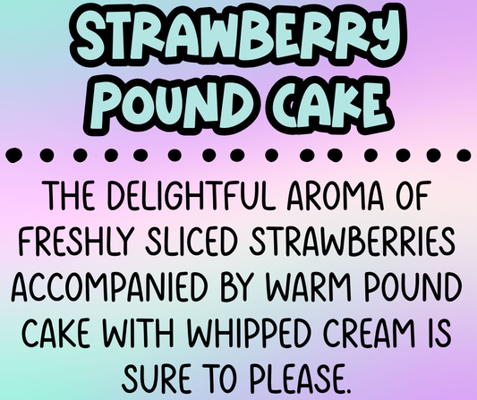 Strawberry Pound Cake