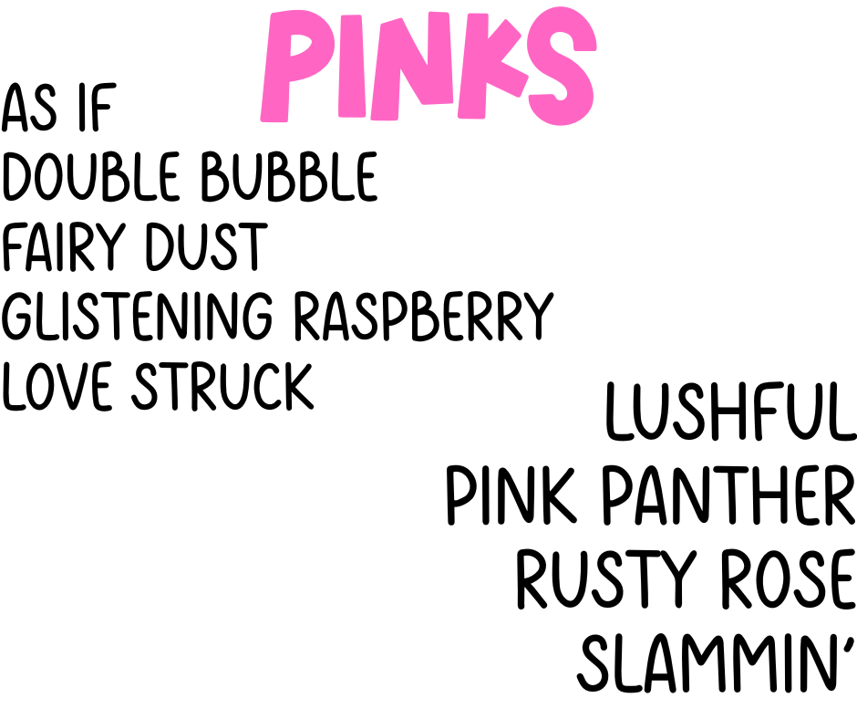 Glitter Dust Sample Bundles