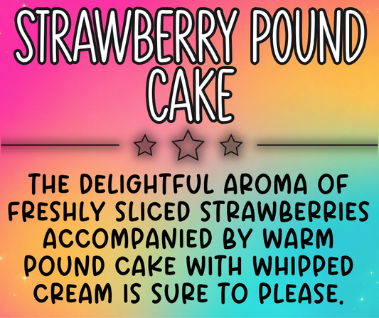Strawberry Pound Cake