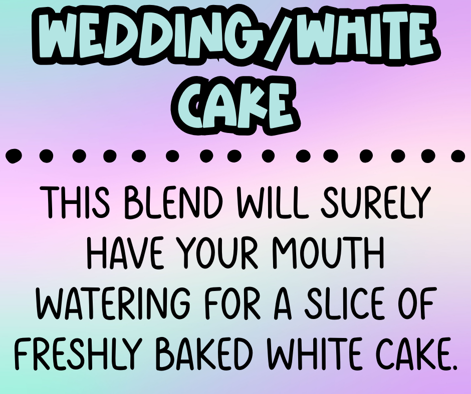 Wedding/White Cake *RETIRING SOON*