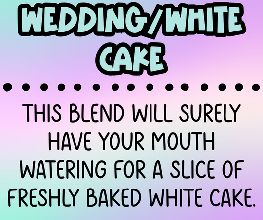 Wedding/White Cake *RETIRING SOON*