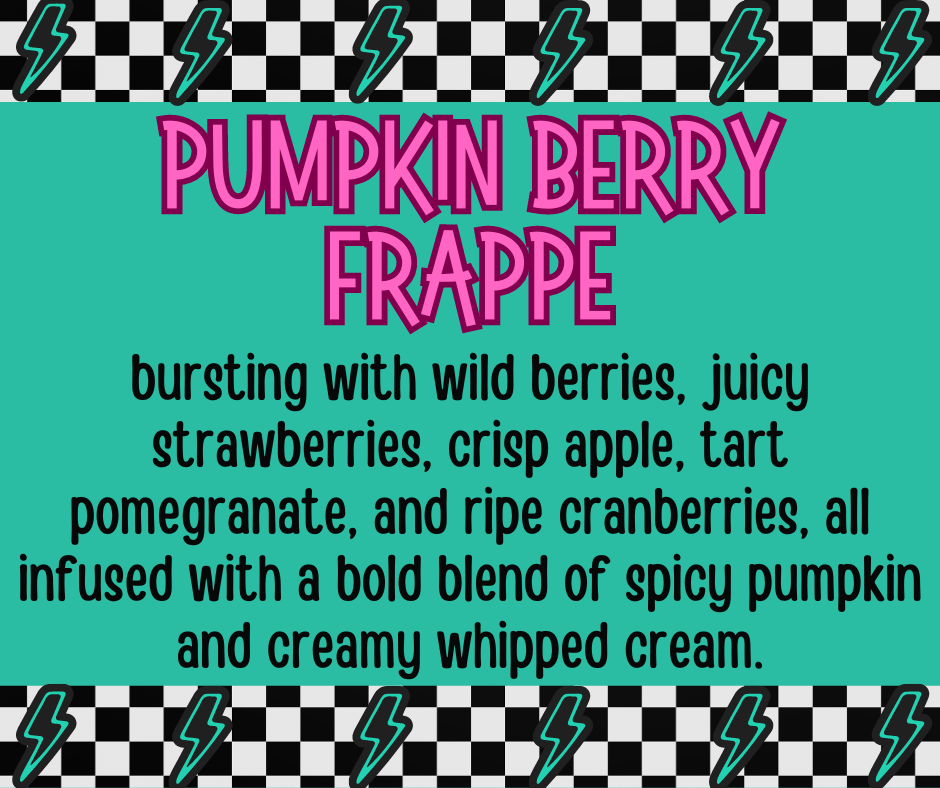 Pumpkin Berry Frappe