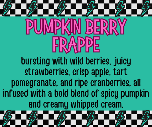 Pumpkin Berry Frappe