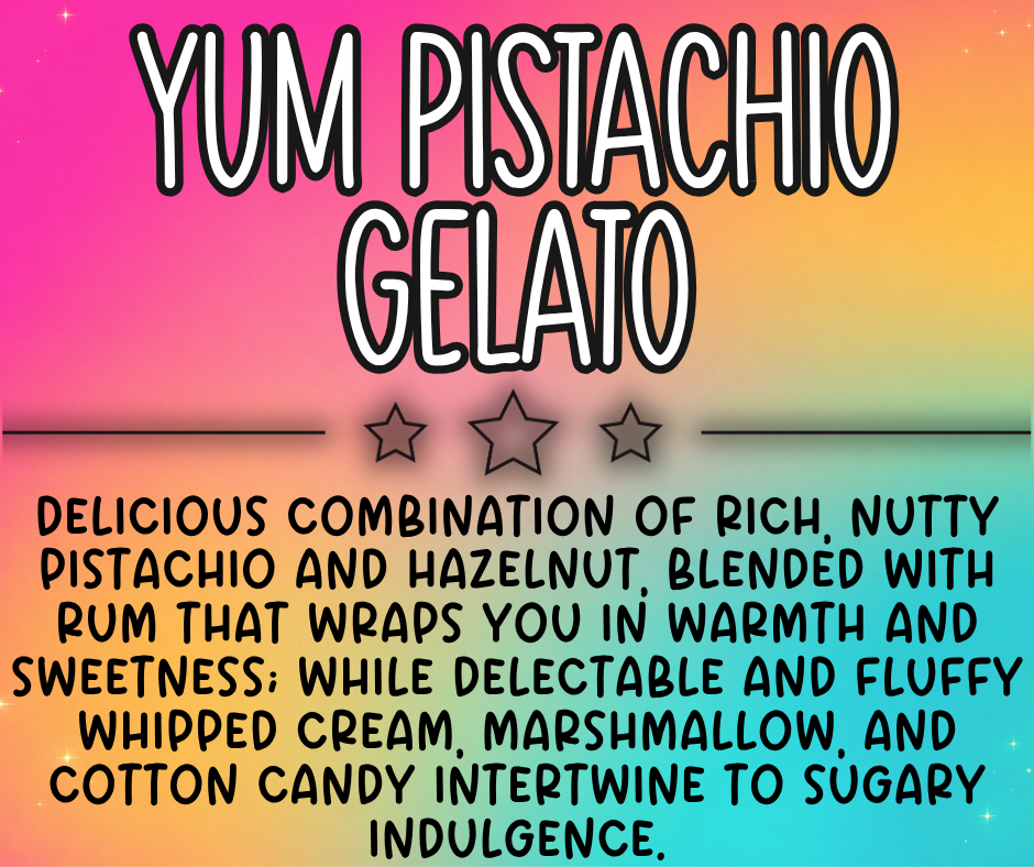 Yum Pistachio Gelato **RETIRING SOON**
