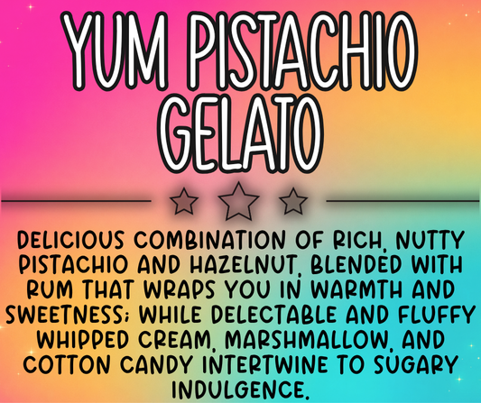Yum Pistachio Gelato **RETIRING SOON**
