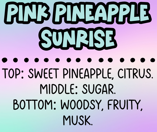 Pink Pineapple Sunrise