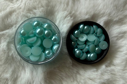 8mm Flatback Pearls