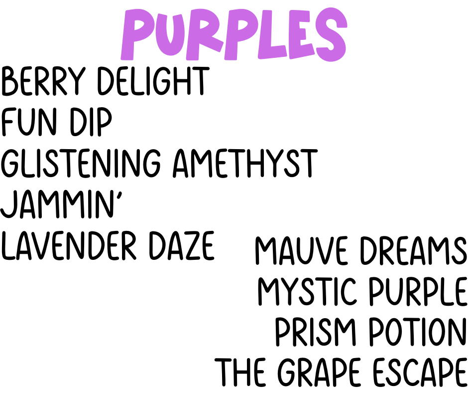 Glitter Dust Sample Bundles