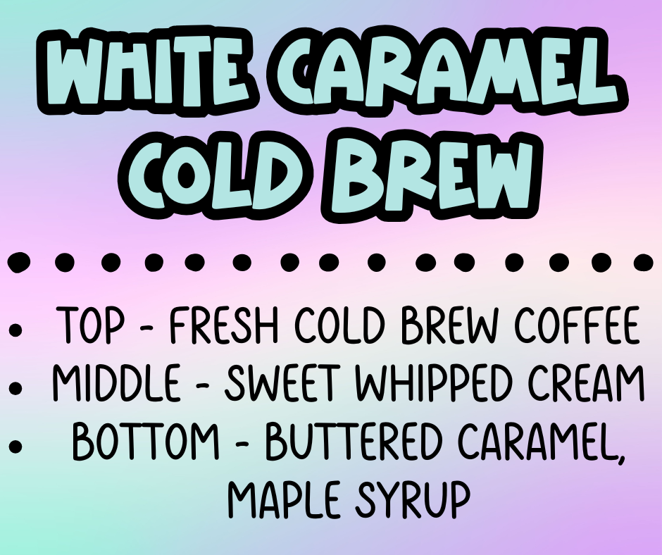 White Caramel Cold Brew