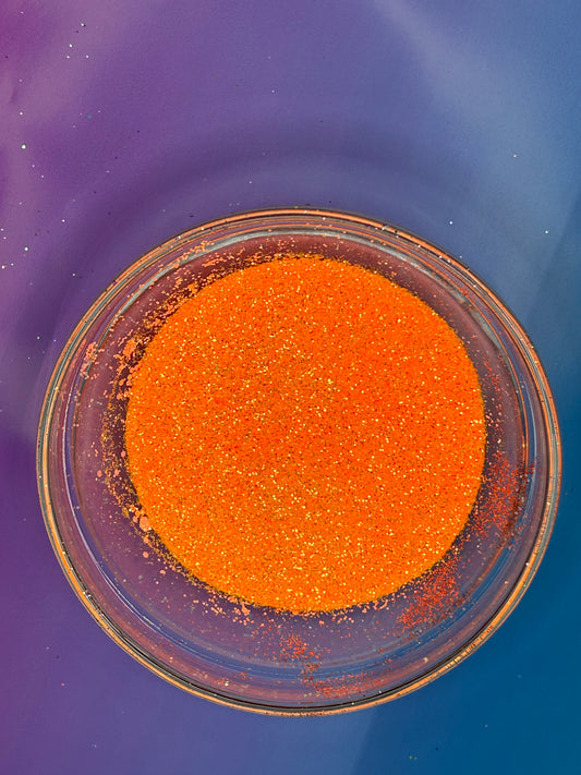 Tangerine Twirl - Extra Fine Glitter