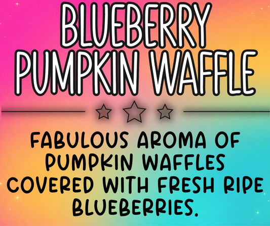 Blueberry Pumpkin Waffle