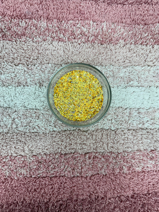 Jeweled Pineapple - Chunky Mix Glitter