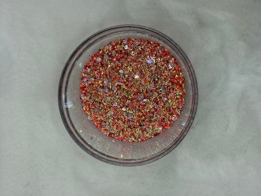 Jeweled Grapefruit - Chunky Mix Glitter