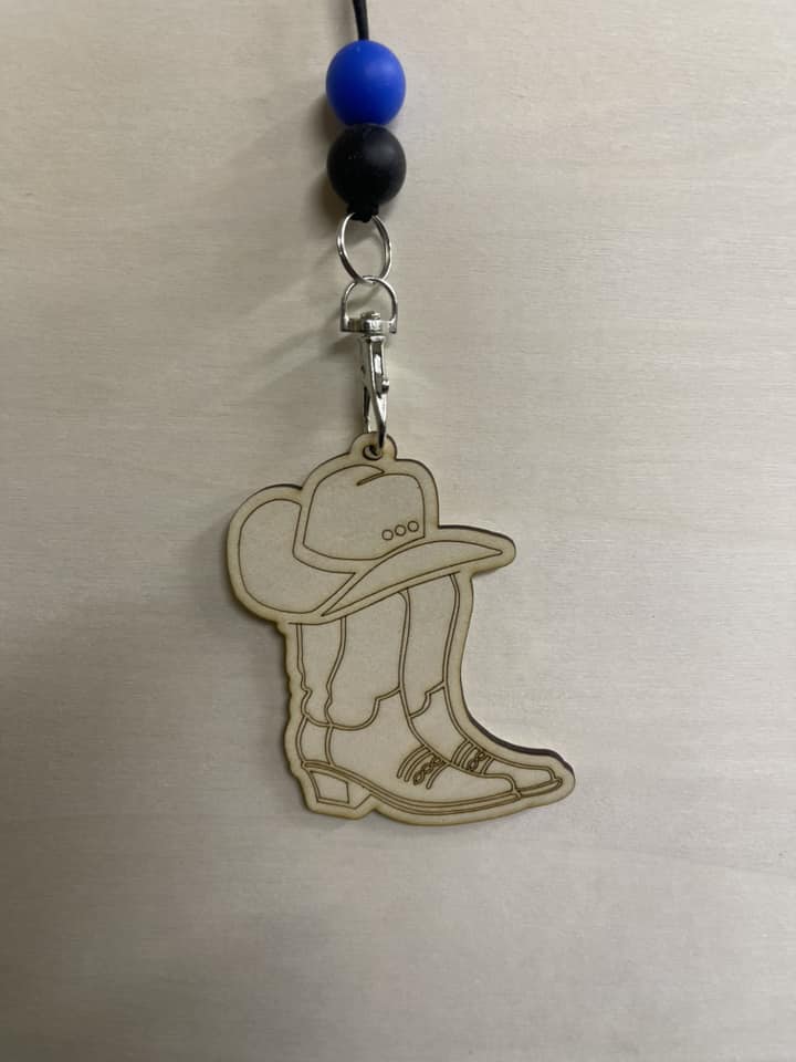UNFINISHED Hat/Boot Charm