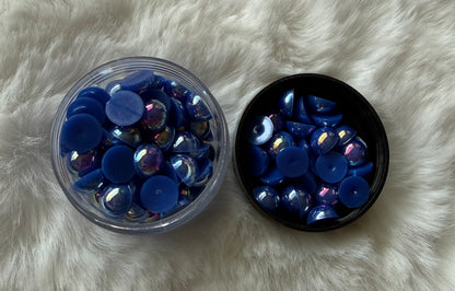 8mm Flatback Pearls