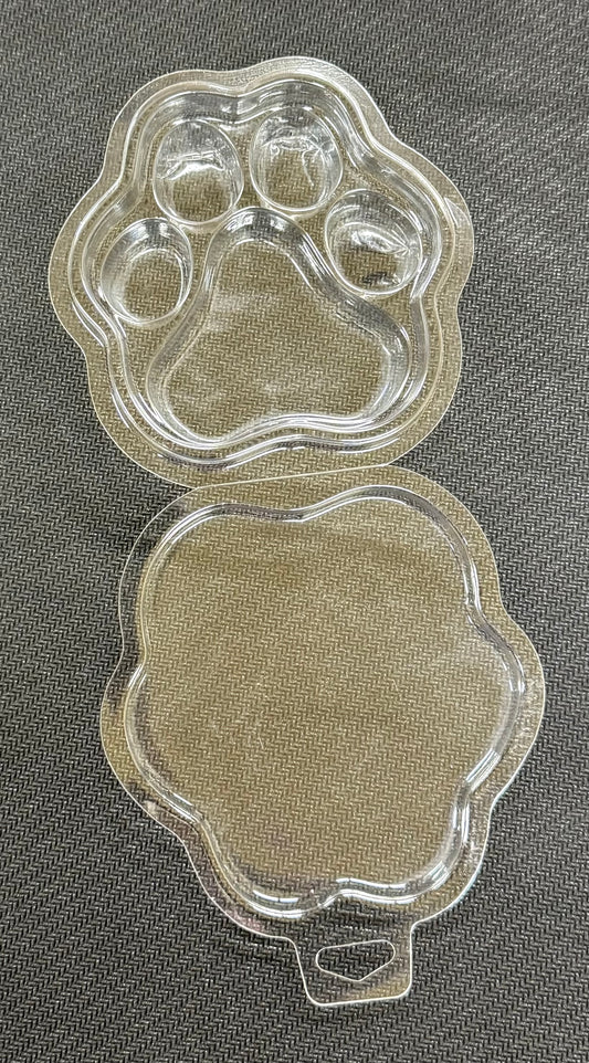 Paw Print Clamshell