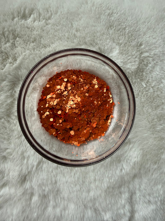 Desert Flame - Chunky Mix Glitter