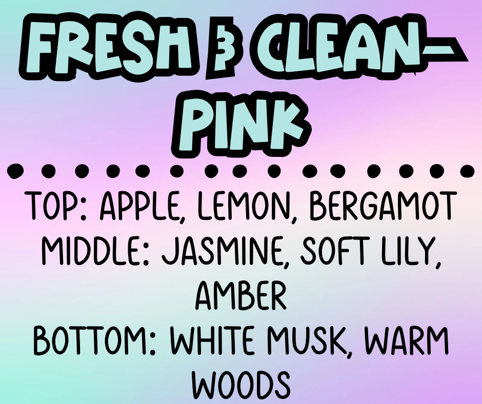 Fresh & Clean - Pink