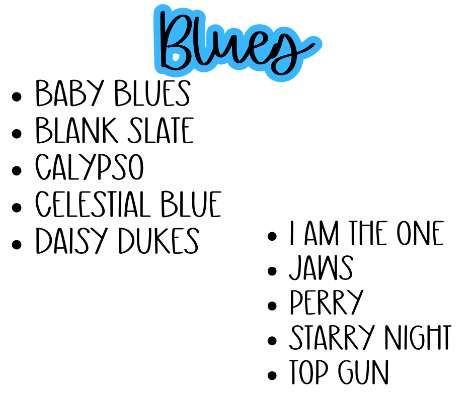 Glitter Dust Sample Bundles