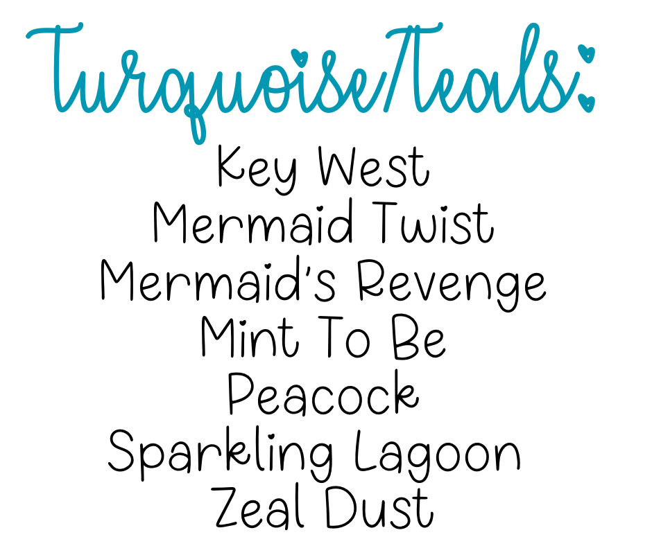 Glitter Dust Sample Bundles