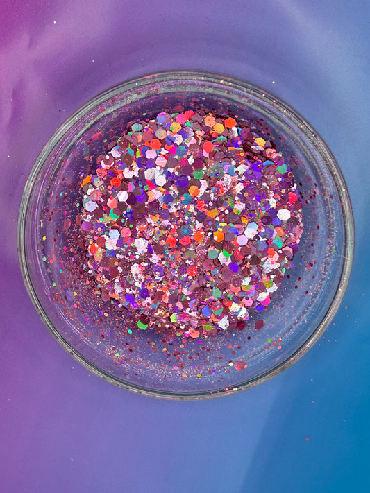 Sugar Plum - Chunky Mix Glitter