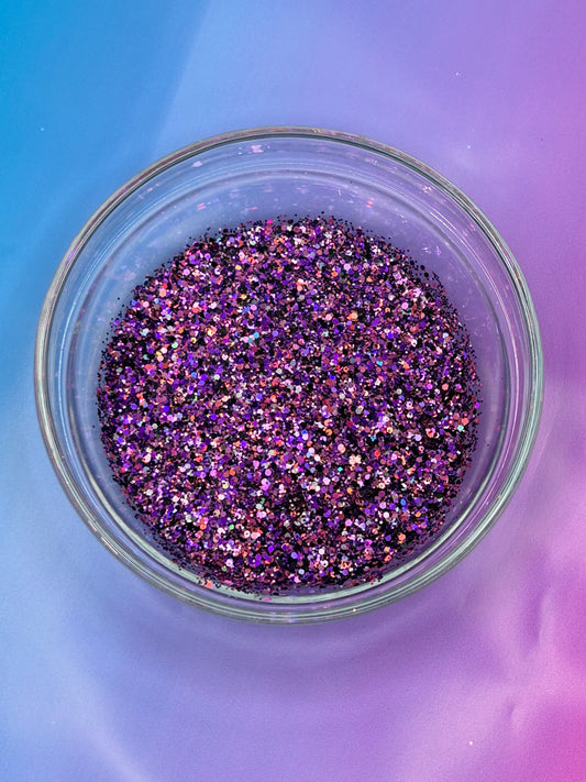 Purple Haze - Mini Chunky/Fine Mix Glitter