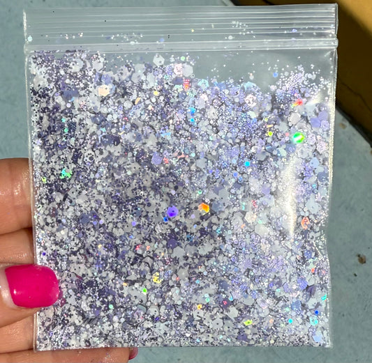 Purple Queen (Madi's Mix) - Chunky Mix Glitter