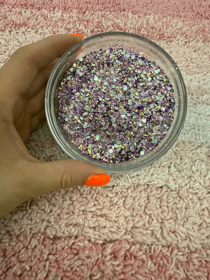 Jeweled Grape- Chunky Mix Glitter