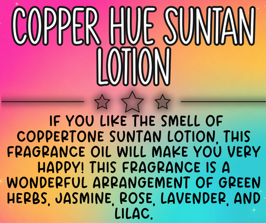 Copper Hue Suntan Lotion