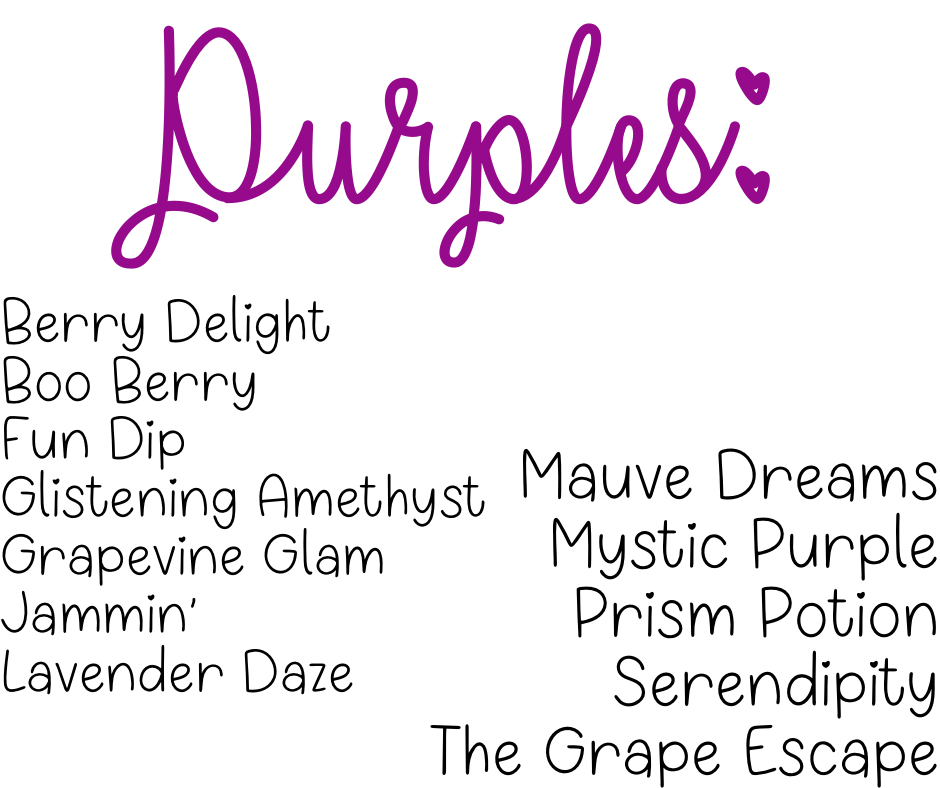 Glitter Dust Sample Bundles